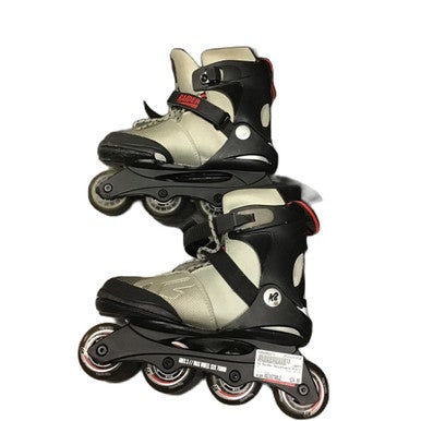 Used K2 RAIDER Junior Rec Fitness Skates Grey Adjustable 11730-S000068171