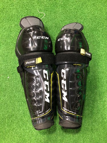Junior CCM Tacks 9080 Shin Pads 12" (Used)