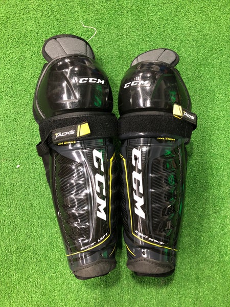 Junior CCM Tacks 9080 Shin Pads 12" (Used)