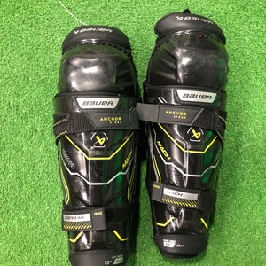 Junior Bauer Mach Shin Pads 10" (Used)