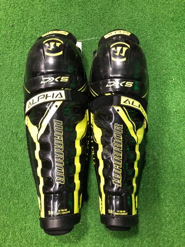 Senior Warrior Alpha DX5 Shin Pads 15" (Used)