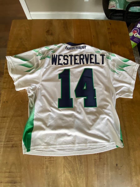 Game worn Drew Westervelt Bayhawks jersey