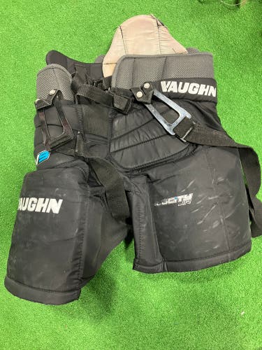 Junior Medium Vaughn Velocity V9 Pro Hockey Goalie Pants (Used)