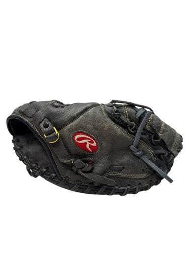 Used Rawlings Renegade RCMBB 32.5 RH Throw Catchers Mitt - Black 11835-S000201110
