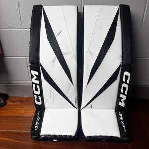 33" CCM Axis XF Goalie Leg Pads Pro Stock
