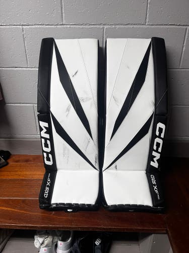33" CCM Axis XF Goalie Leg Pads Pro Stock