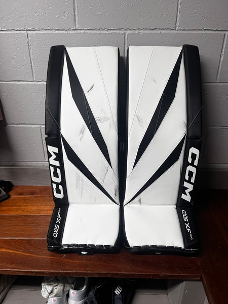 33" CCM Axis XF Goalie Leg Pads Pro Stock