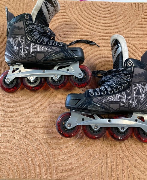 Senior Mission Inhaler NLS5 Inline Skates Wide Width Size 6 (Used)