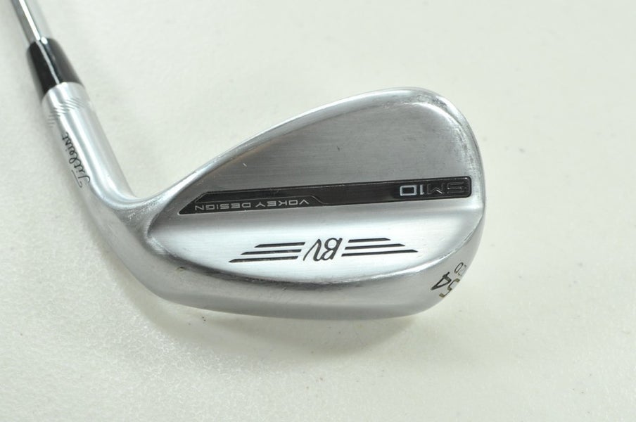 Titleist Vokey SM10 Tour Chrome 54*-12D Wedge Right BV Wedge Flex Steel # 206306
