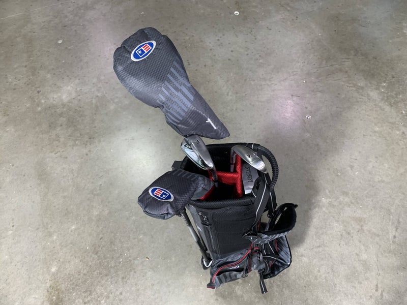 US Kids WT-10S Club Set Driver 4H 7 PW Putter WT-10 60 Graphite Junior RH + Bag