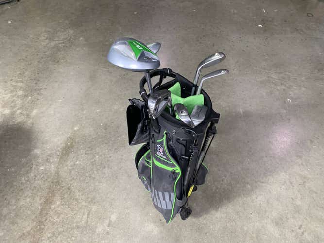 US Kids WT-15S Club Set Driver 4H 6 8 PW SW Putter Ultralight 57'' Junior RH+Bag