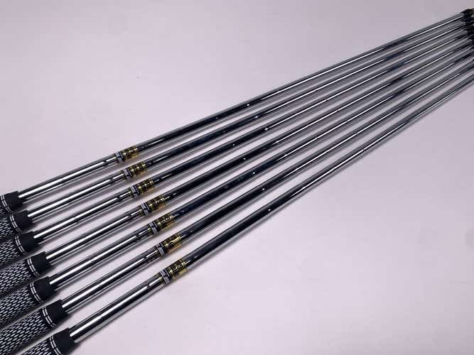 True Temper Dynamic Gold R300 Reg Steel  Set of 7 Shafts 34.75''-38'- Pull 0.355
