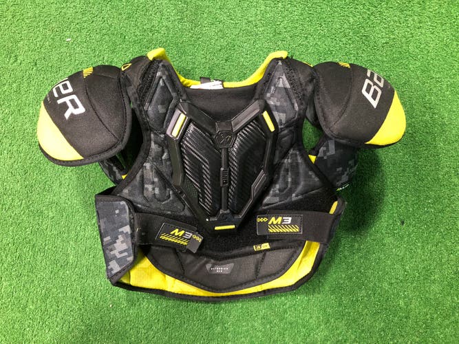 Junior Small Bauer Supreme M3 Shoulder Pads (Used)