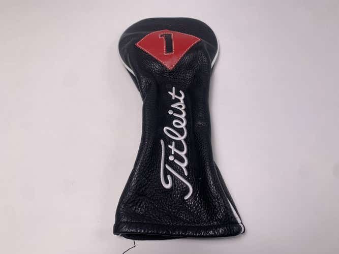 Titleist Black Leather Driver Headcover