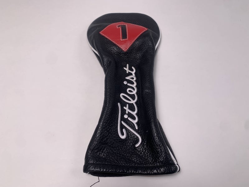 Titleist Black Leather Driver Headcover