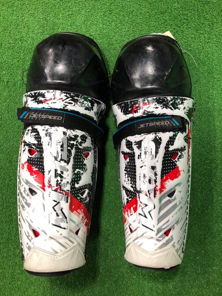 Senior CCM Jetspeed FT6 Shin Pads 14" (Used)