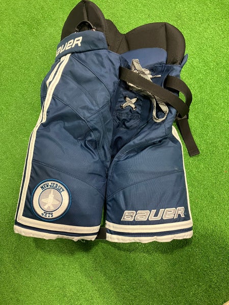 Blue Junior Medium Bauer Nexus Hockey Pants (Used)