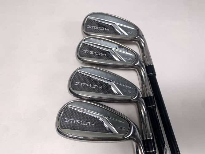 TaylorMade Stealth HD Iron Set 6-9 Fujikura Ventus Red 5A Senior Graphite RH
