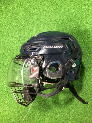 Blue Small Bauer Re-Akt 150 Helmet (Used)