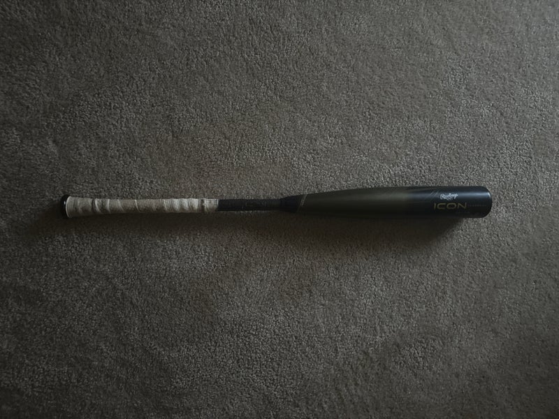 2023 Rawlings Icon Composite BBCOR Certified Bat (-3) 29 oz 32" (Used)