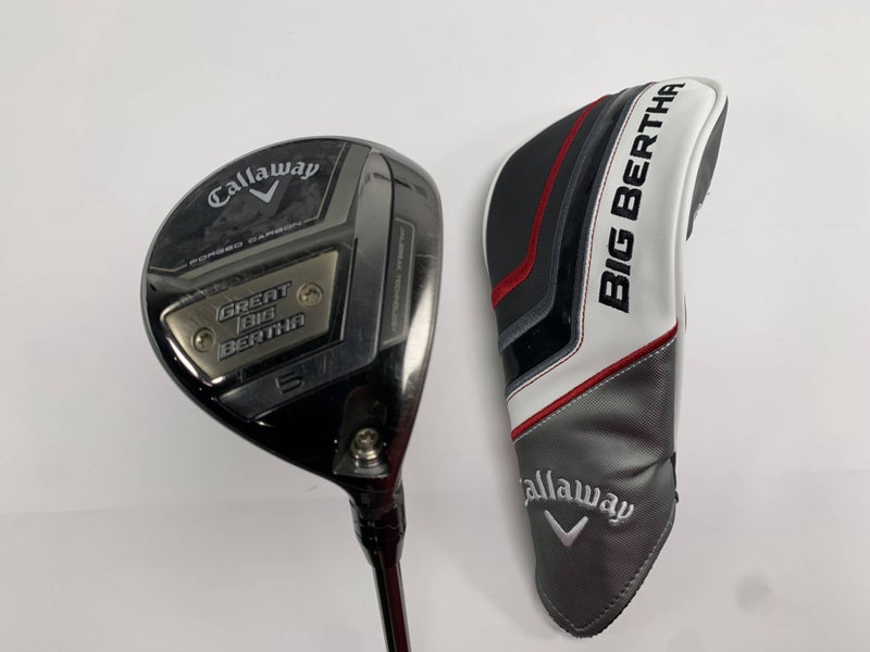 Callaway Great Big Bertha 23 5 Fairway Wood 18* UST Helium 6F3 Regular RH HC