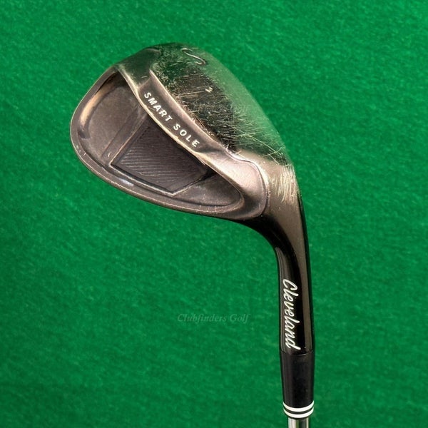 Cleveland Smart Sole Black Satin Sand Wedge Stepped Steel Wedge Flex