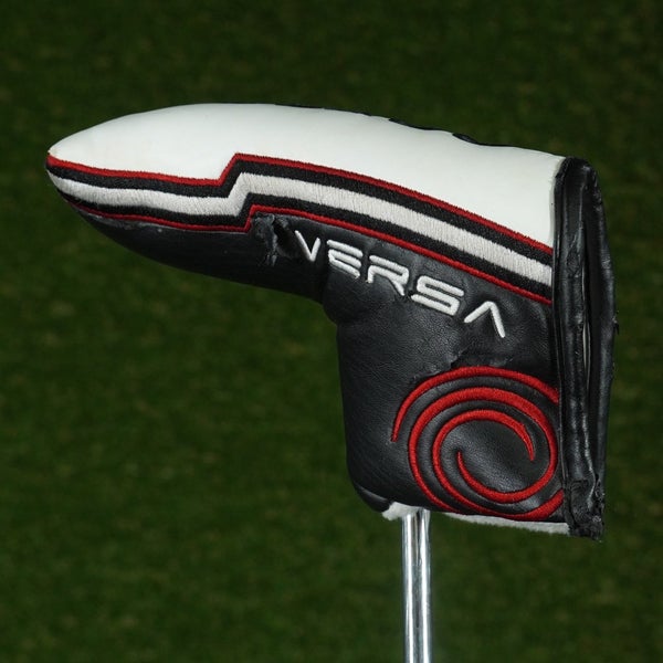 ODYSSEY VERSA BLADE PUTTER HEADCOVER HOOK & LOOP BLACK / WHITE / RED ~ LOOK!!