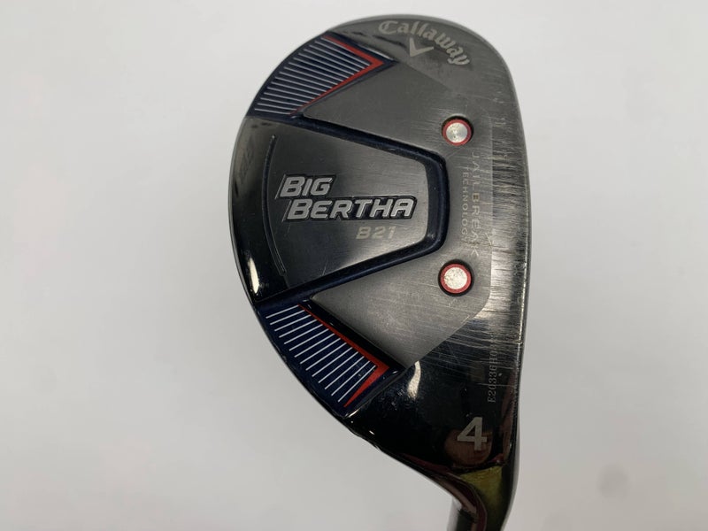 Callaway Big Bertha B21 4 Hybrid 21* RCH 65 Regular Graphite Mens RH