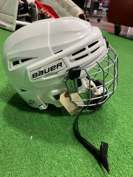 White Youth Bauer Prodigy Helmet (Used)