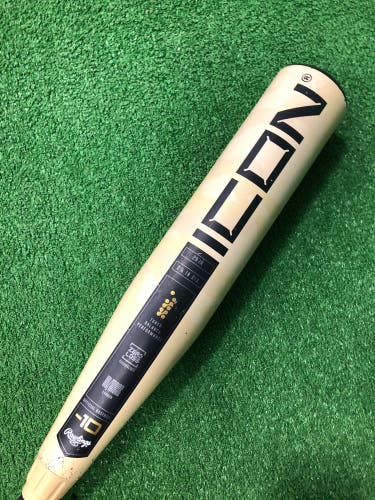 2025 Rawlings Icon Composite Bat USABat Certified (-10) Composite 19 oz 29" (Used)