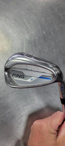 Used Ping 2015 I BLUE DOT Golf Wedge Mens RH Pitching Wedge 11497-S000153792