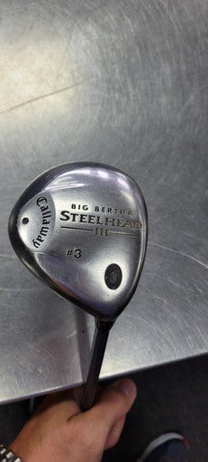 Used Callaway BB STEELHEAD III Mens Fairway Wood RH 3 Wood 11497-S000153798