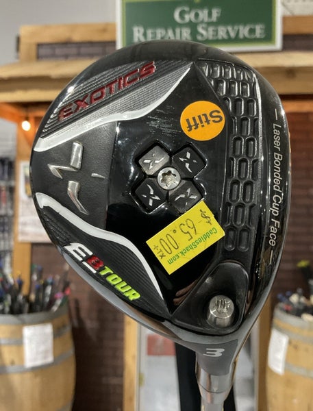 Tour Edge EXOTICS E8TOUR #3 Fairway Wood 43.5" DIAMANA 70 Stiff Flex Graphite