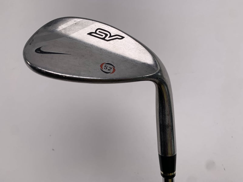 Nike SV Chrome Sand Wedge SW 52* 10 Bounce True Temper Wedge Steel Mens RH