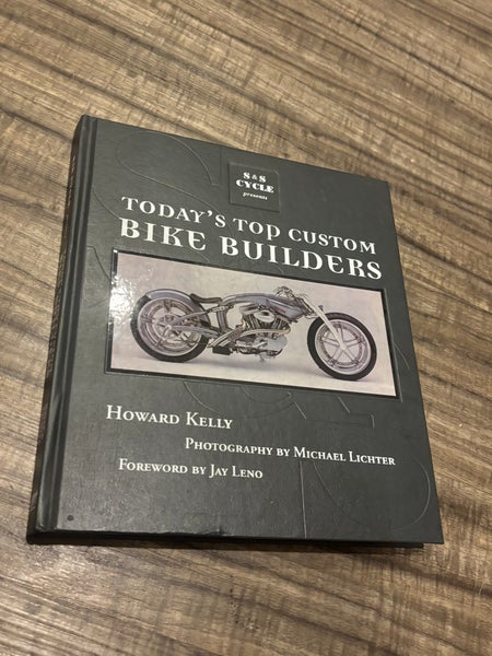 S&S Cycle Presents Today’s Top Custom Bike Builders Hardcover Book Jay Leno