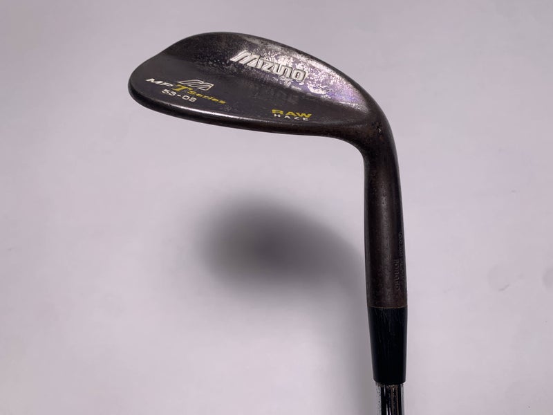 Mizuno MP T Series Black Nickel Raw 2008 Sand Wedge SW 53* DG Steel Mens RH