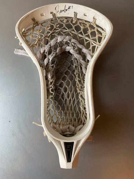 Game used autographed Matt Rambo Lacrosse head