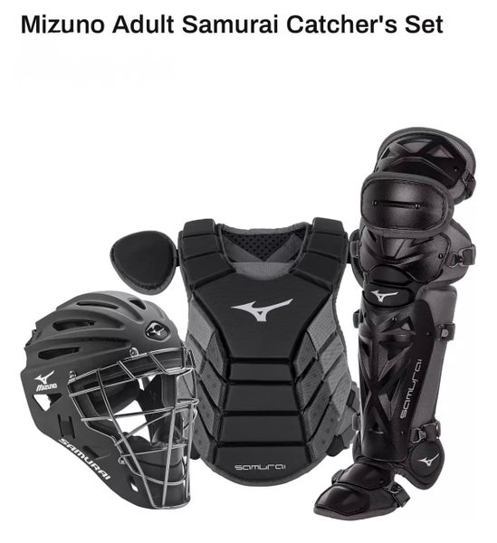 Mizuno Samurai Catcher's Set Black/Grey 16"
