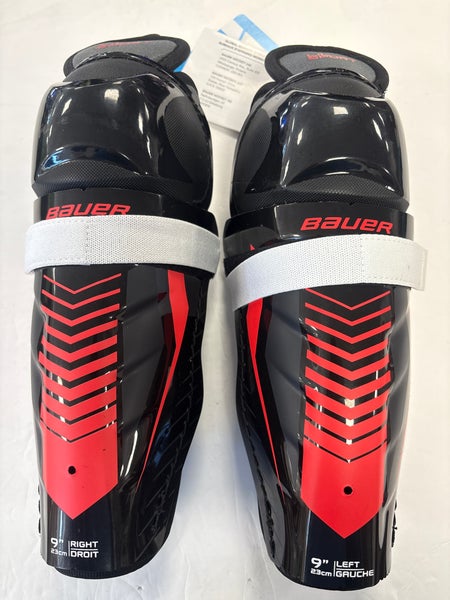 Junior Bauer Lil Sport 9" Shin Pads (New)