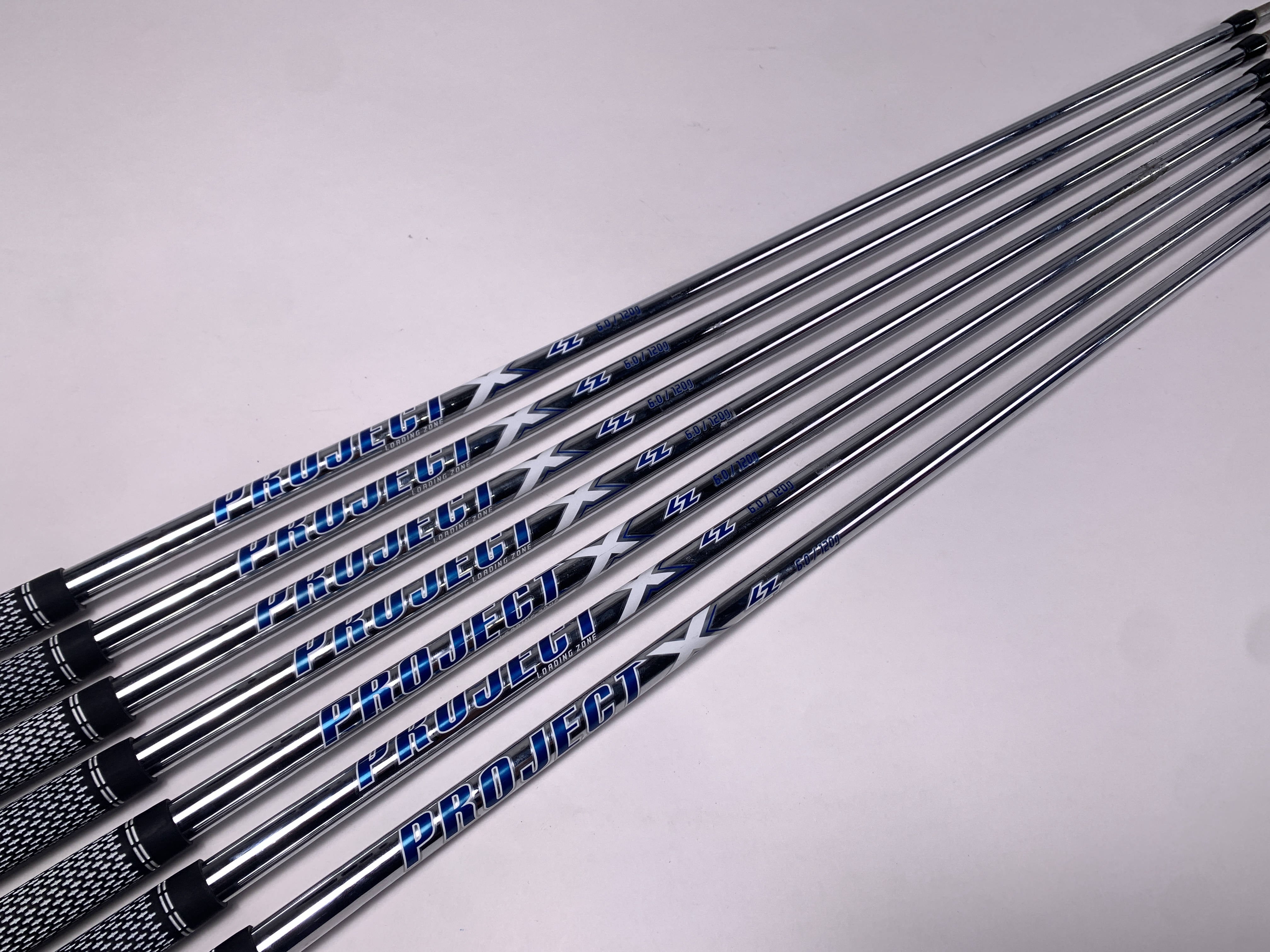 Project X LZ 6.0 120g Stiff Iron Set of 7 Shafts 34.25''-37'' 4-PW