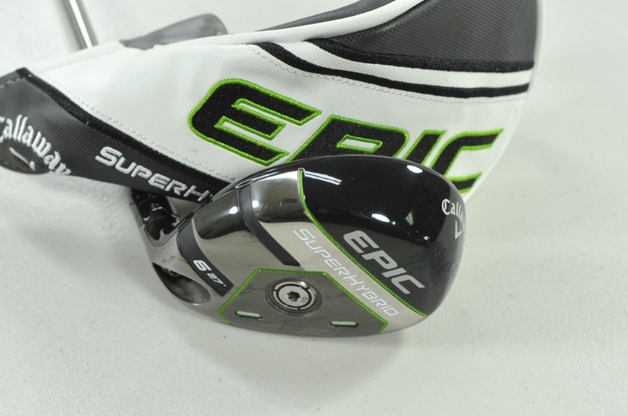 Callaway Epic Super 6-27* Hybrid Regular Flex Right SteelFiber 75 F3  # 206292