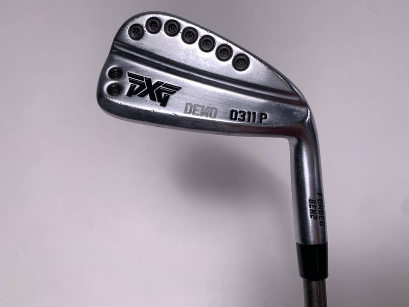 PXG 0311 P GEN2 Chrome Demo Single 4 Iron SteelFiber i110 CW Stiff Mens RH