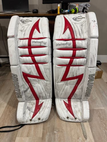 36" Vaughn Velocity V3 Goalie Leg Pads (Used)