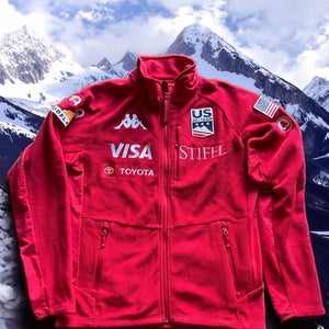 US Ski Team Kappa Red Fleece Jacket
