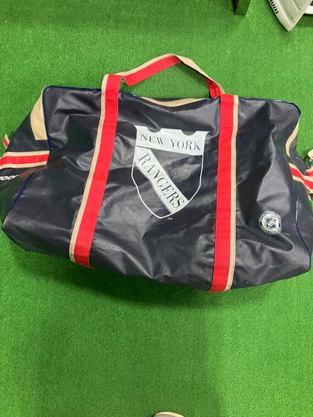 New York Rangers Sher-Wood Hockey Bag | Pro Stock (Used)
