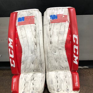 24"+1 Youth CCM Premier R1.5 Goalie Leg Pads (Used)