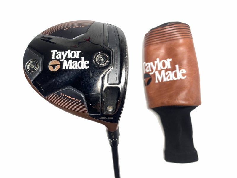 TaylorMade BRNR Copper Mini Driver 13.5* Tour AD IZ-6 Into The Zone Stiff RH HC