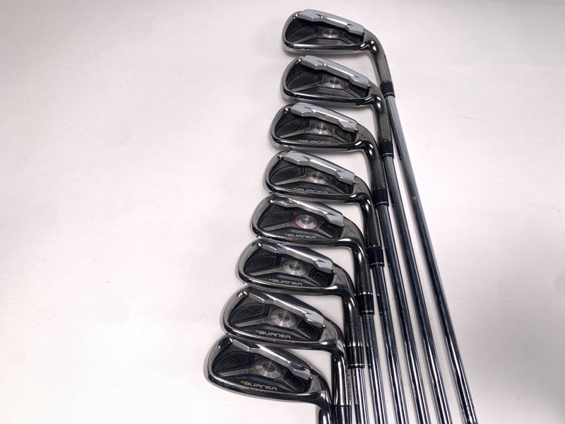 TaylorMade Burner 2009 Iron Set 4-PW+GW Burner Superfast 85g Regular Mens RH