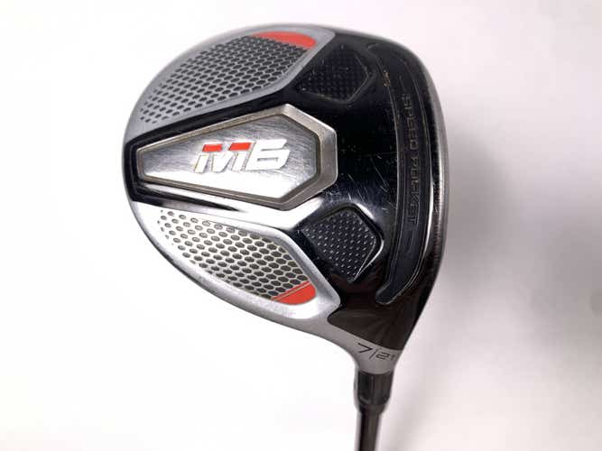 TaylorMade M6 7 Fairway Wood 21* Fujikura Atmos 5R Red Regular Graphite Mens RH