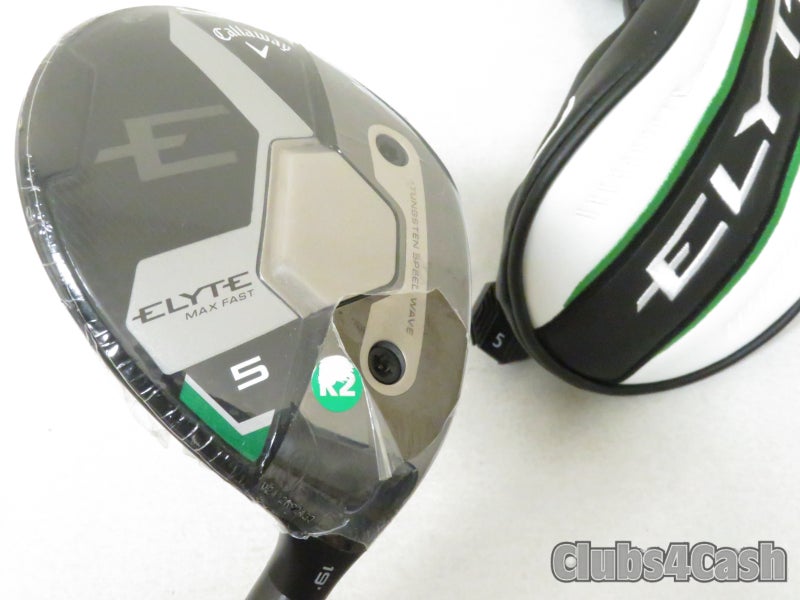 Callaway Elyte Max Fast Fairway 19 5 Wood Mitsubishi Vanquish 4R2 SENIOR  NEW